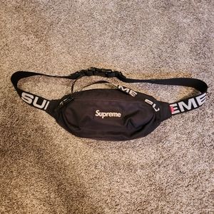 Supreme waist bag SS18 Black